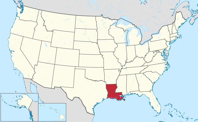 Louisiana On Google Maps